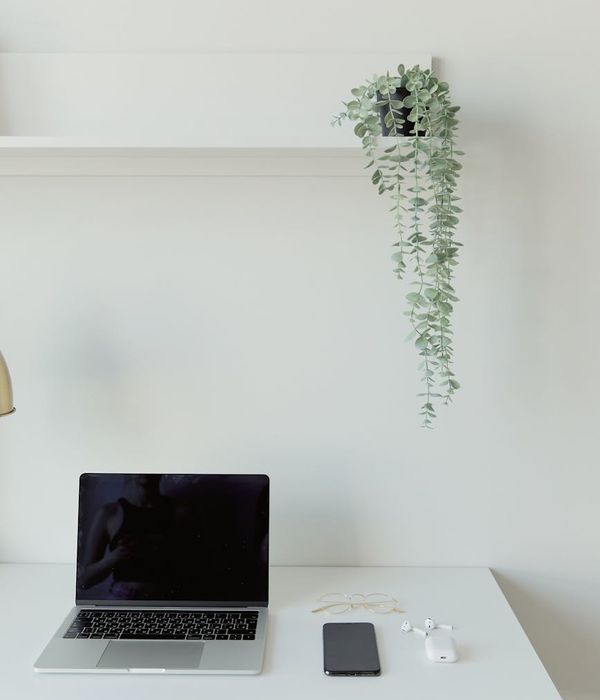 Minimalist bright workspace with a focus on ergonomics